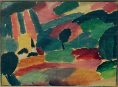 Gewitterlandschaft von Alexej von Jawlensky